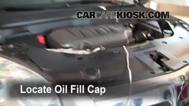 2008 Saturn Outlook XE 3.6L V6 Huile Ajouter de l'huile